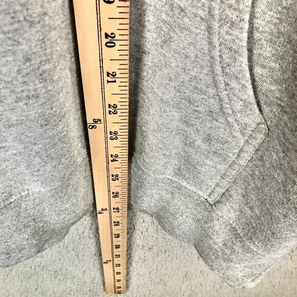 Everything F*cked Hoodie Sweatshirt Pullover Size Large Gray Skate Grunge Humor - Picture 4 of 5